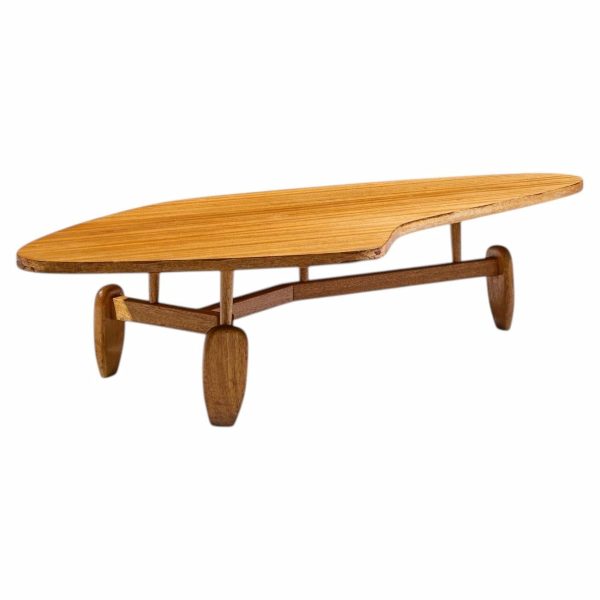 john keal for brown saltman model 92 mid century outrigger coffee table