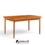 kurt Østervig style danish teak hidden leaf dining table
