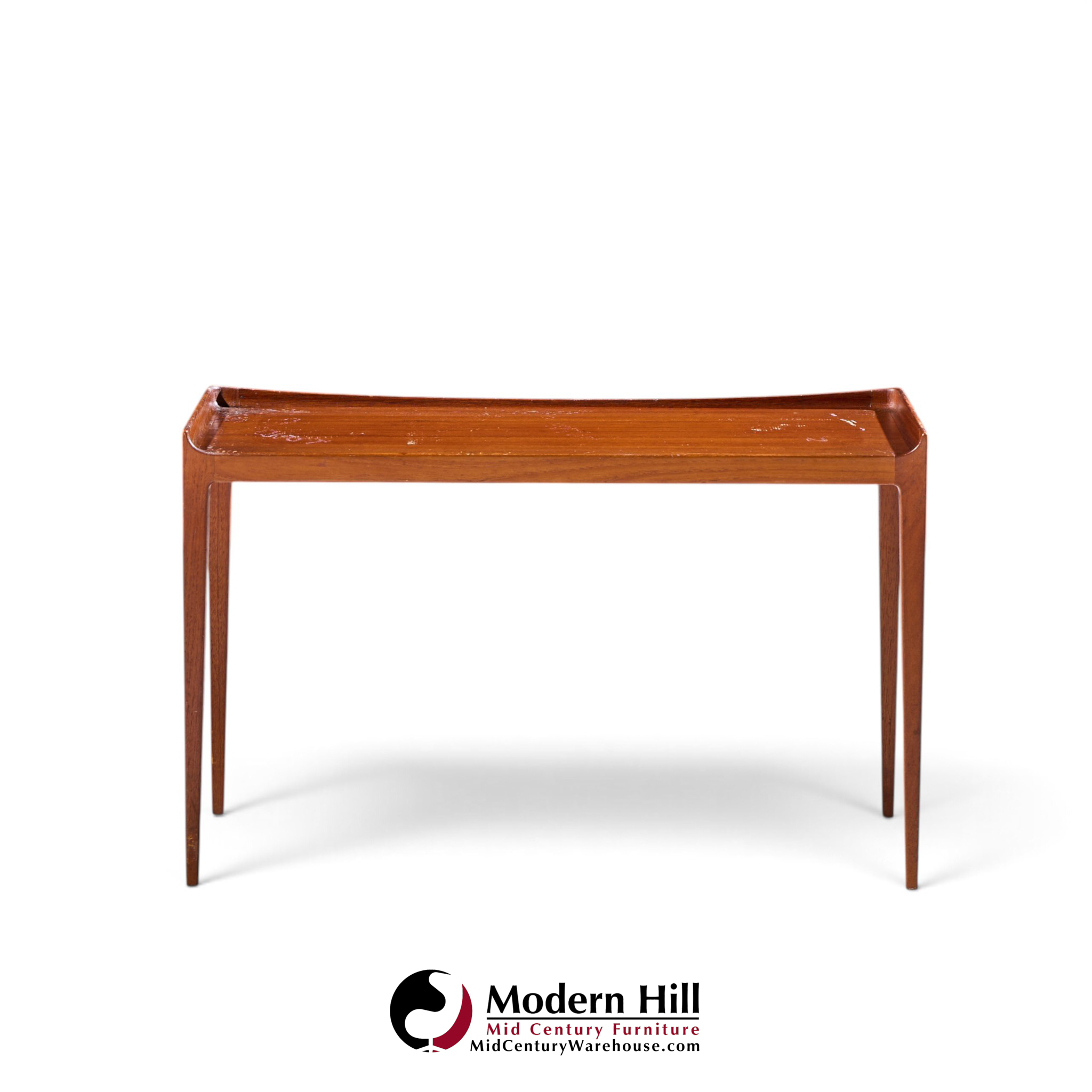 kurt Østervig for jason møbler danish teak side end table