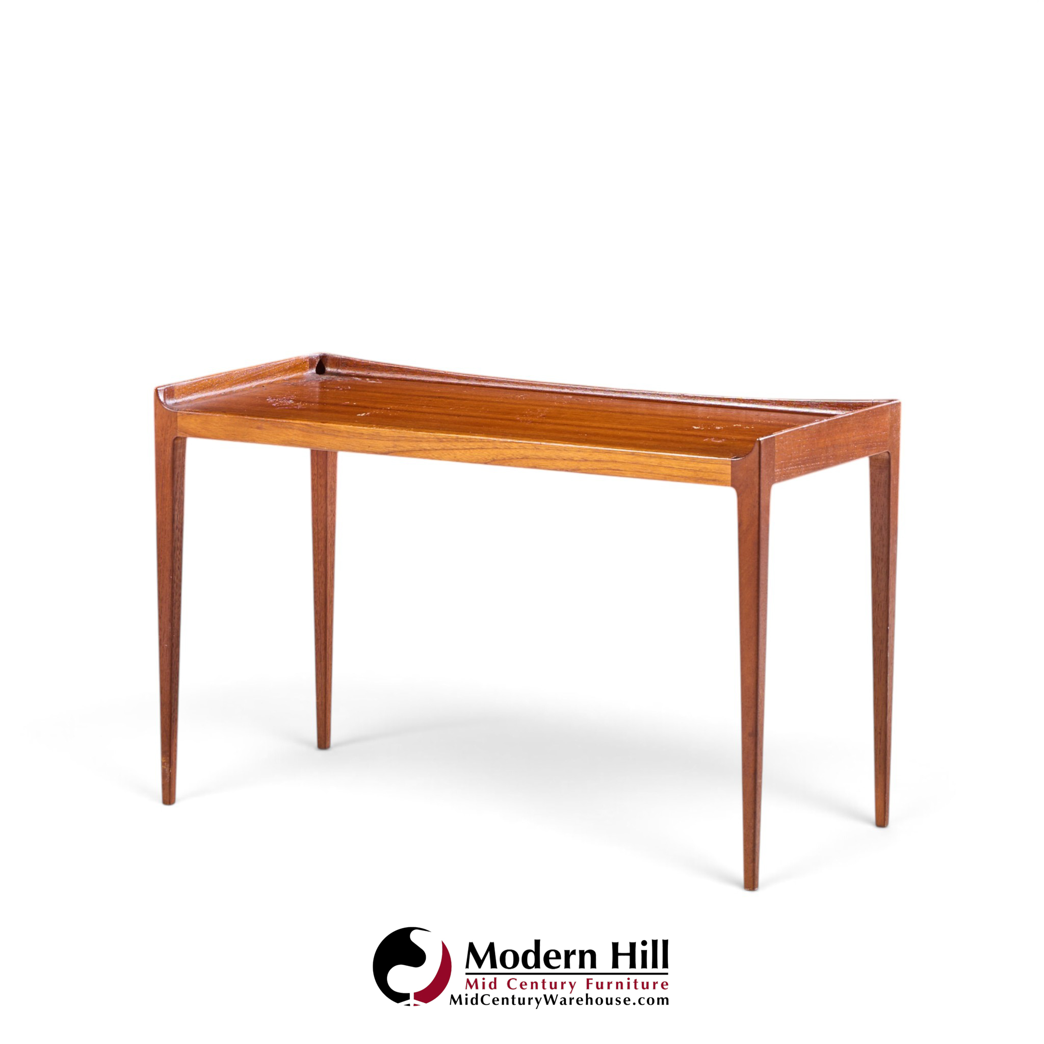 kurt Østervig for jason møbler danish teak side end table