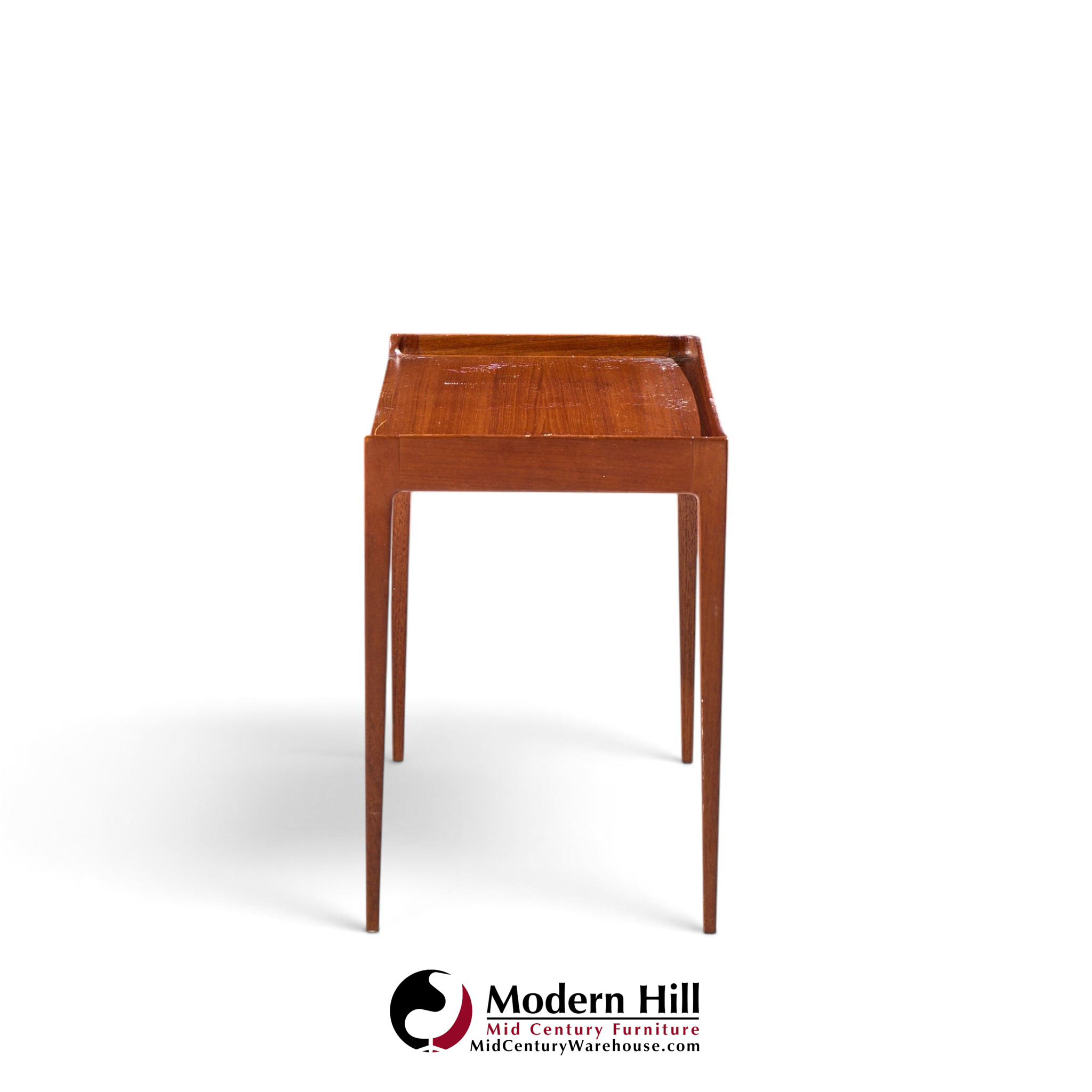 kurt Østervig for jason møbler danish teak side end table