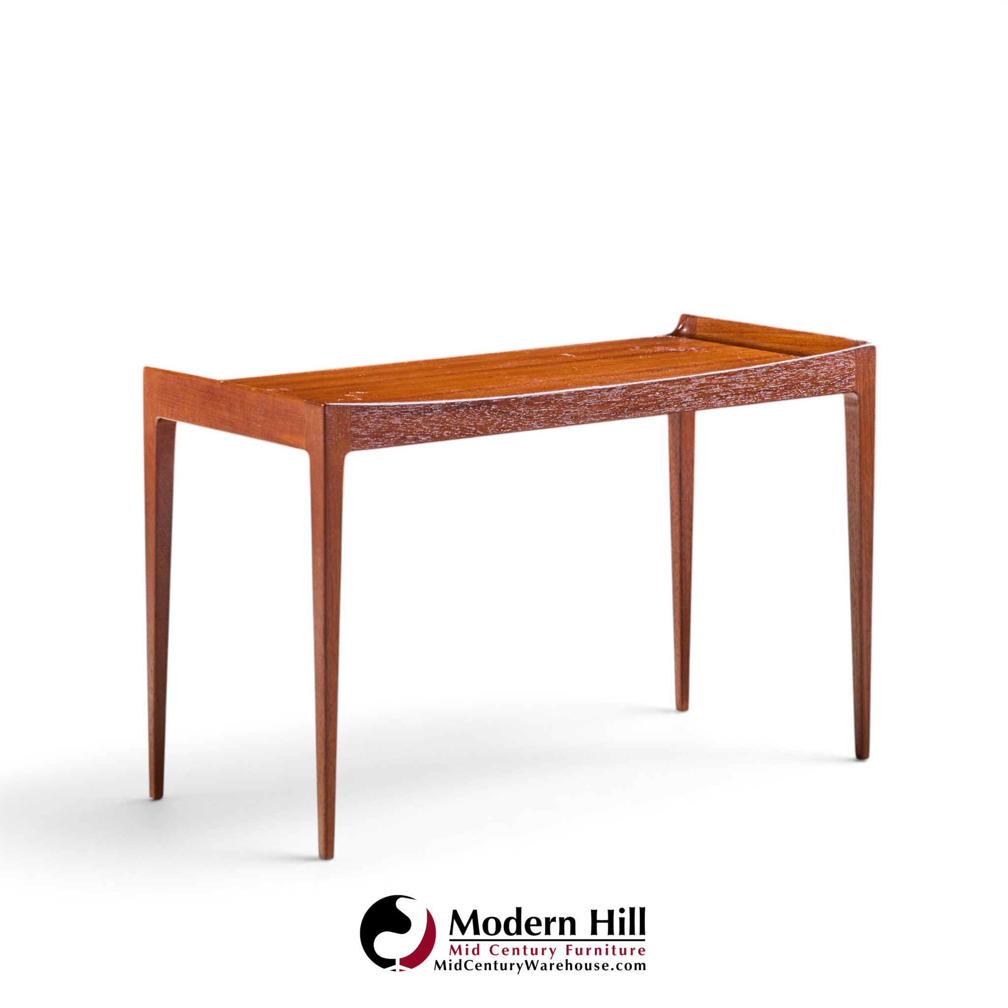 kurt Østervig for jason møbler danish teak side end table