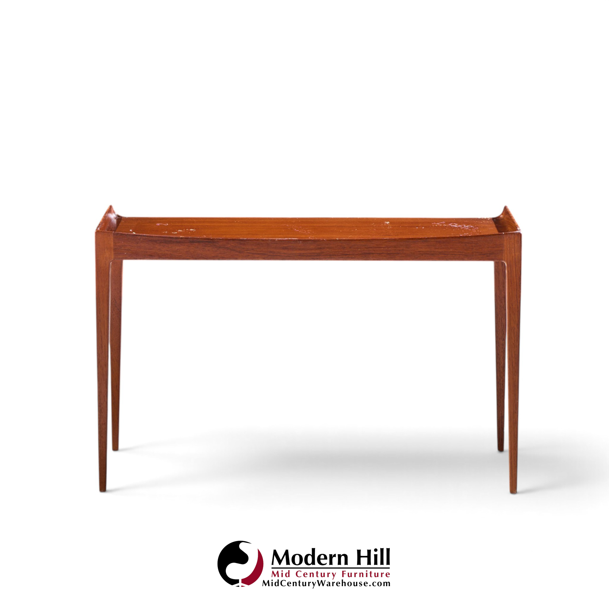 kurt Østervig for jason møbler danish teak side end table
