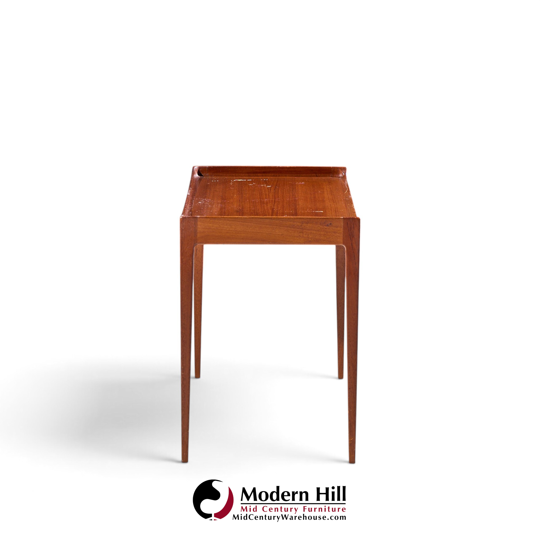 kurt Østervig for jason møbler danish teak side end table