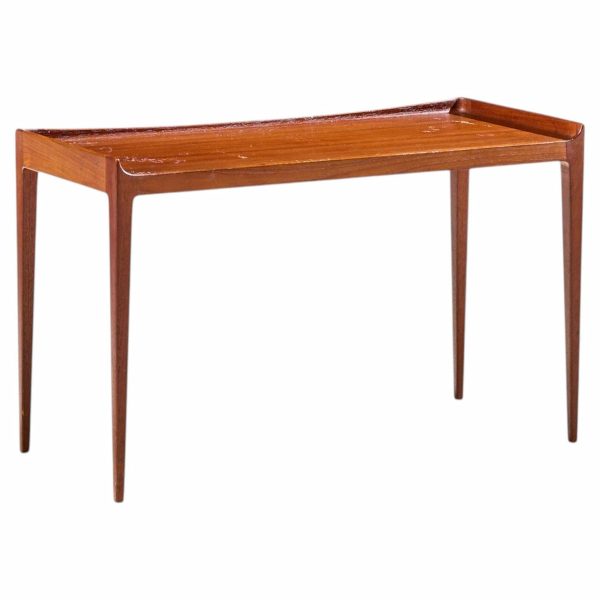 kurt Østervig for jason møbler danish teak side end table