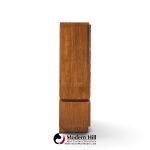 lane brutalist mid century walnut armoire dresser