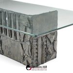 paul evans for directional pe70 mid century signed resin coffee table