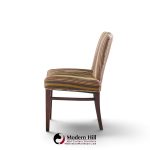 paul frankl corset mid century mahogany dining chairs - set of 6