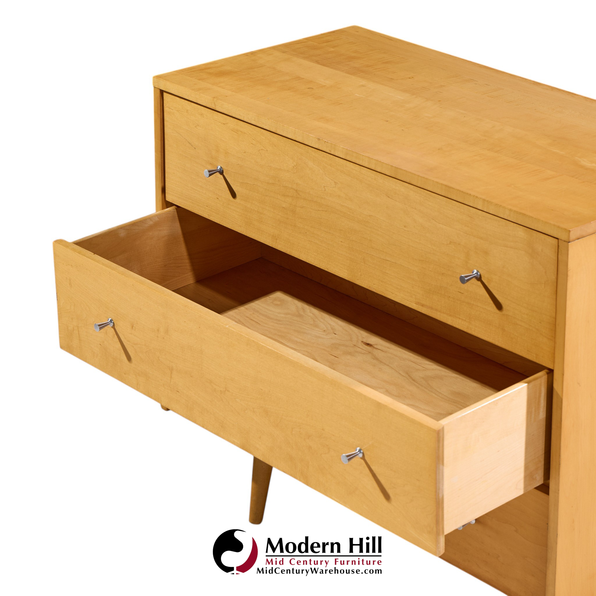 paul mccobb for planner group mid century maple 3-drawer dresser