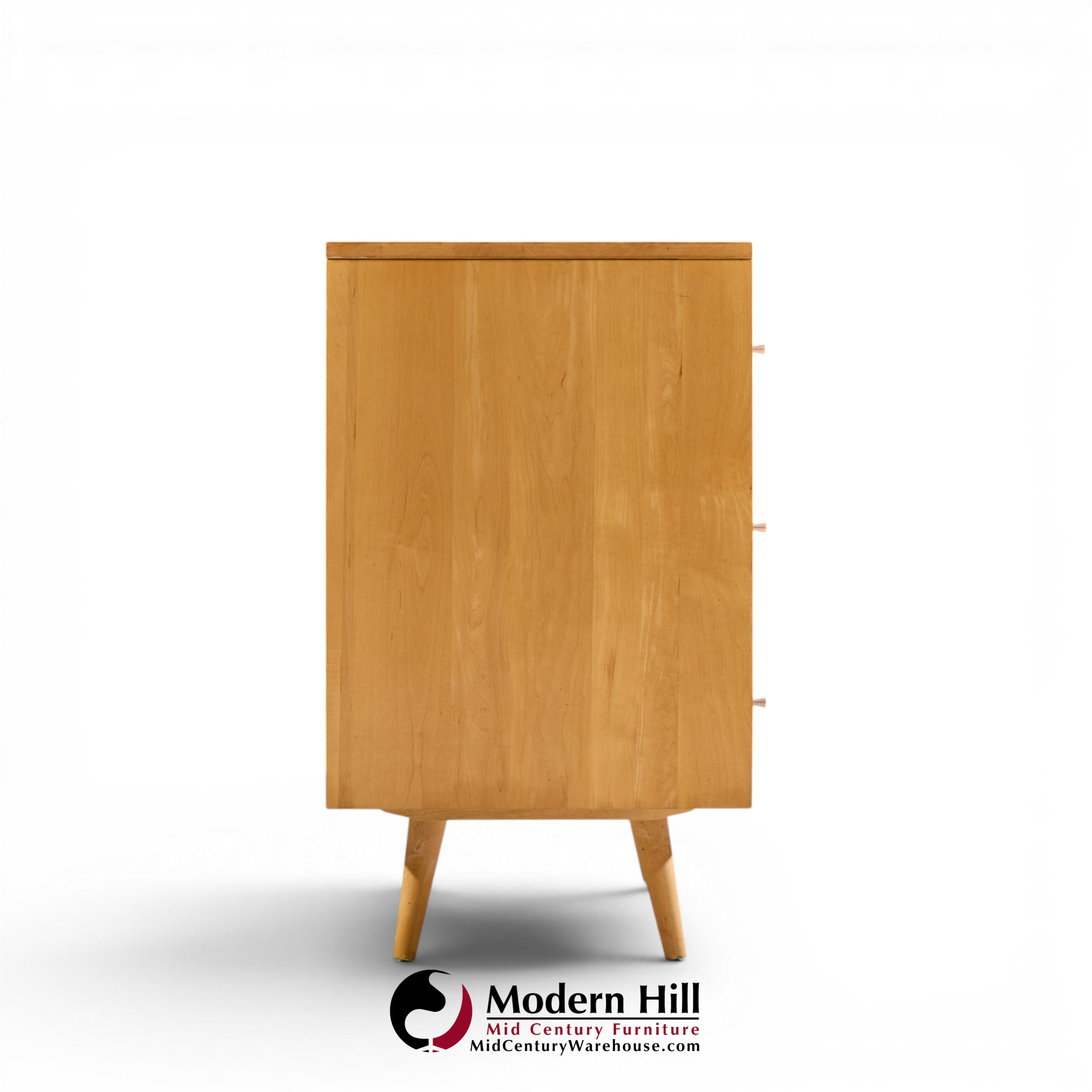 paul mccobb for planner group mid century maple 3-drawer dresser