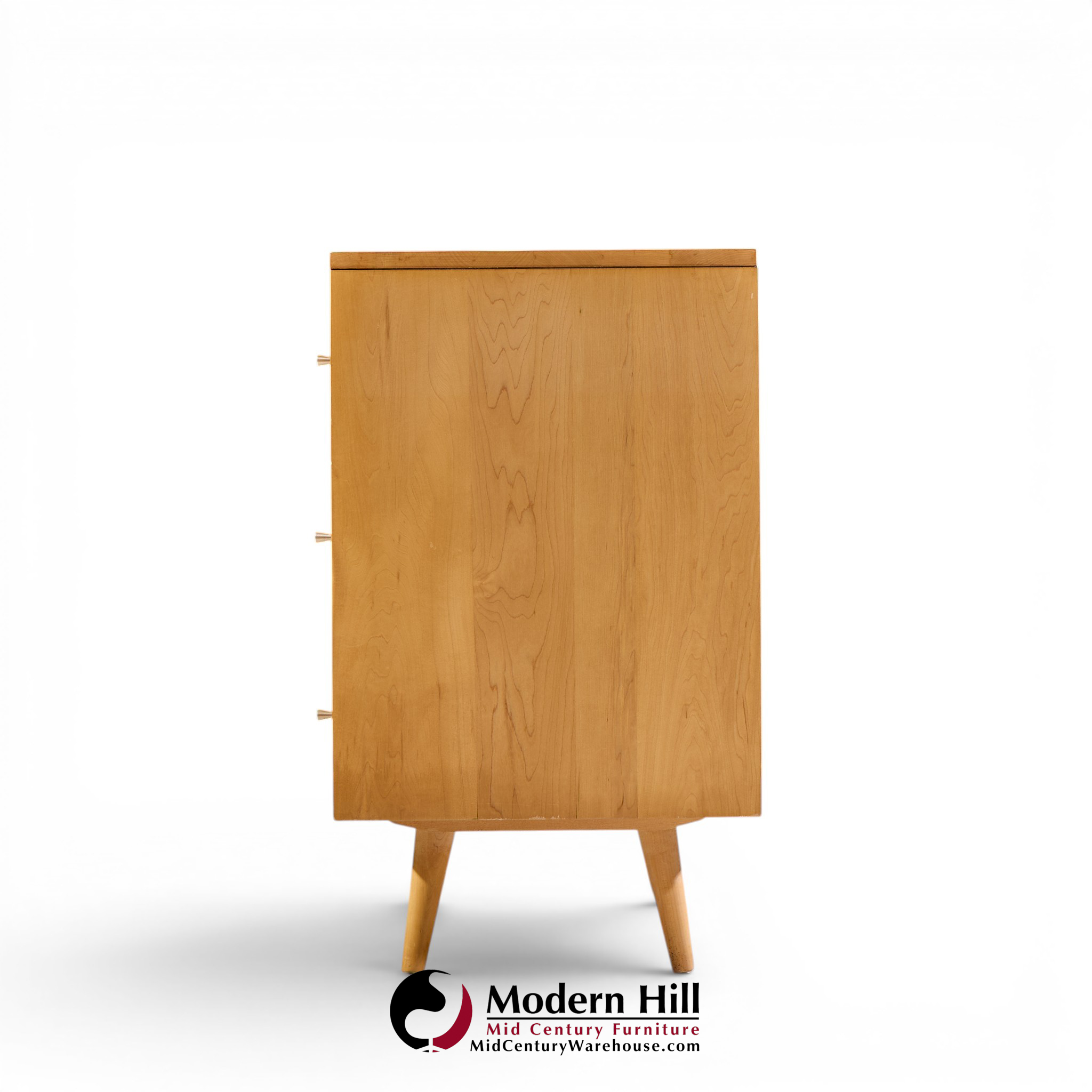 paul mccobb for planner group mid century maple 3-drawer dresser