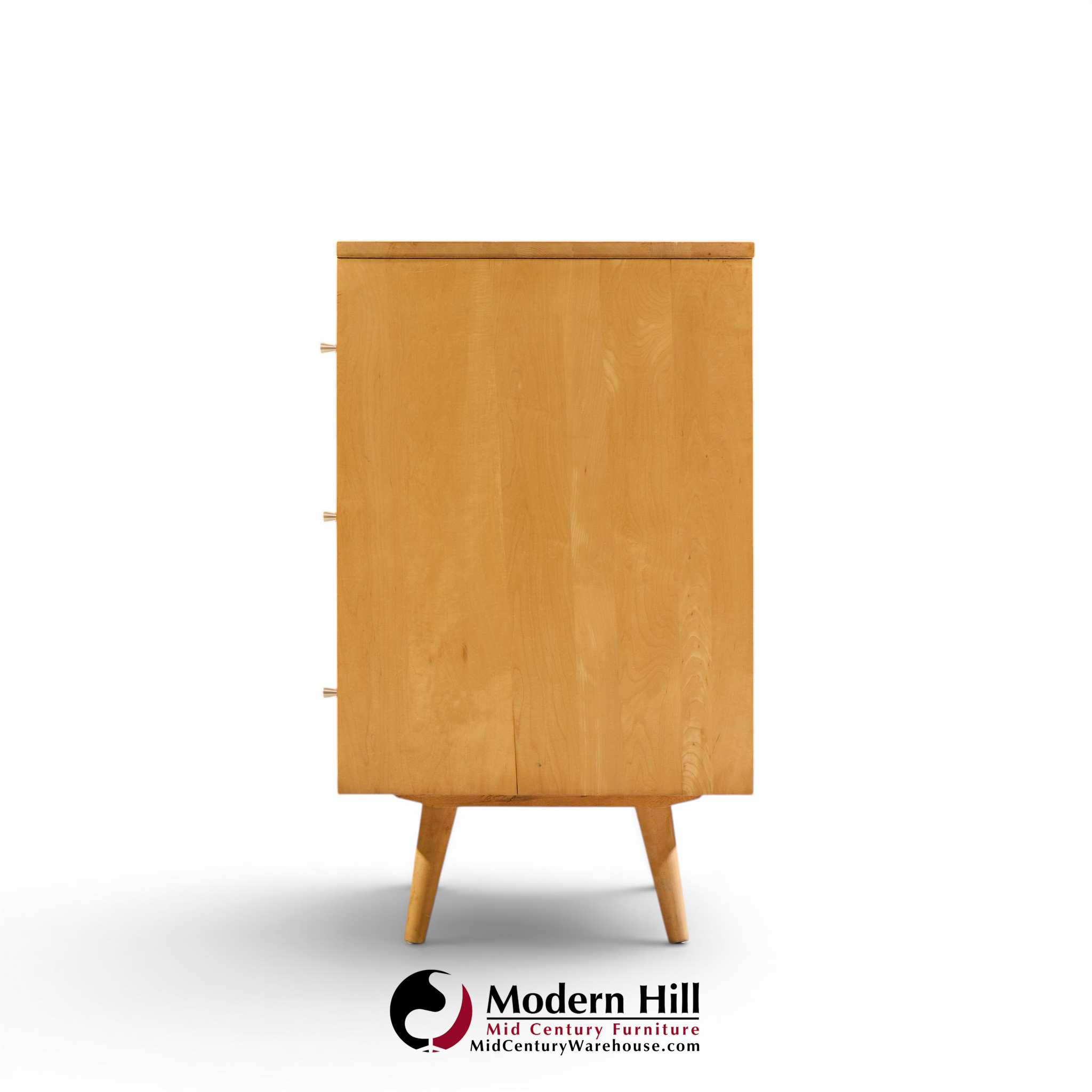 paul mccobb for planner group mid century maple 3-drawer dresser
