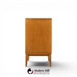 paul mccobb for planner group mid century sliding door credenza with hutch