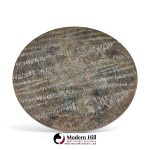 philip and kelvin laverne eternal forest mid century acid etched bronze coffee table