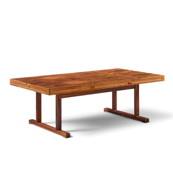 torbjørn afdal for bruksbo mid century danish rosewood coffee table