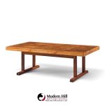 torbjørn afdal for bruksbo mid century danish rosewood coffee table