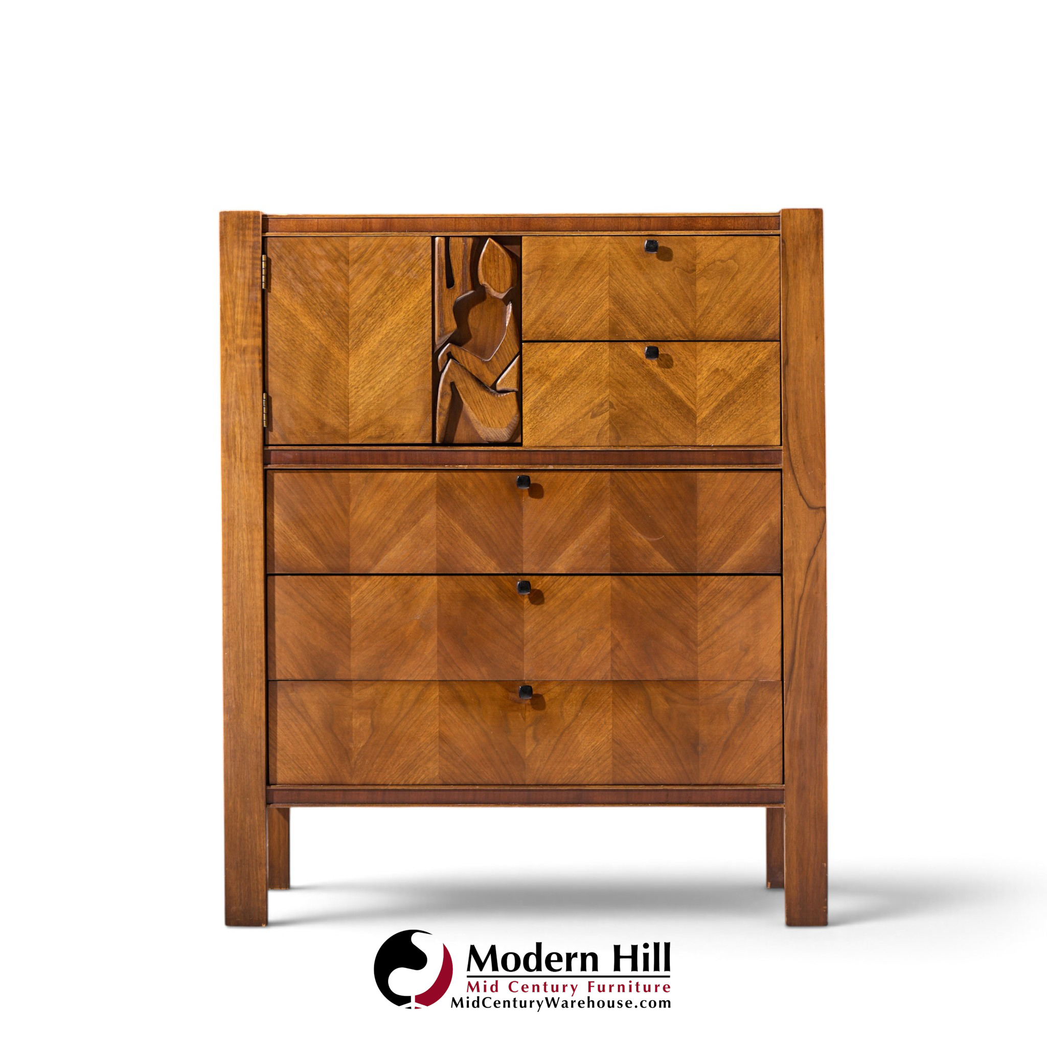 united tiki mid century gentleman's chest