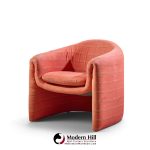 vladimir kagan for preview mid century lounge chairs - pair