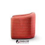 vladimir kagan for preview mid century lounge chairs - pair