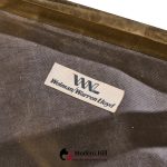 warren lloyd for weiman mid century brass x base stools - pair
