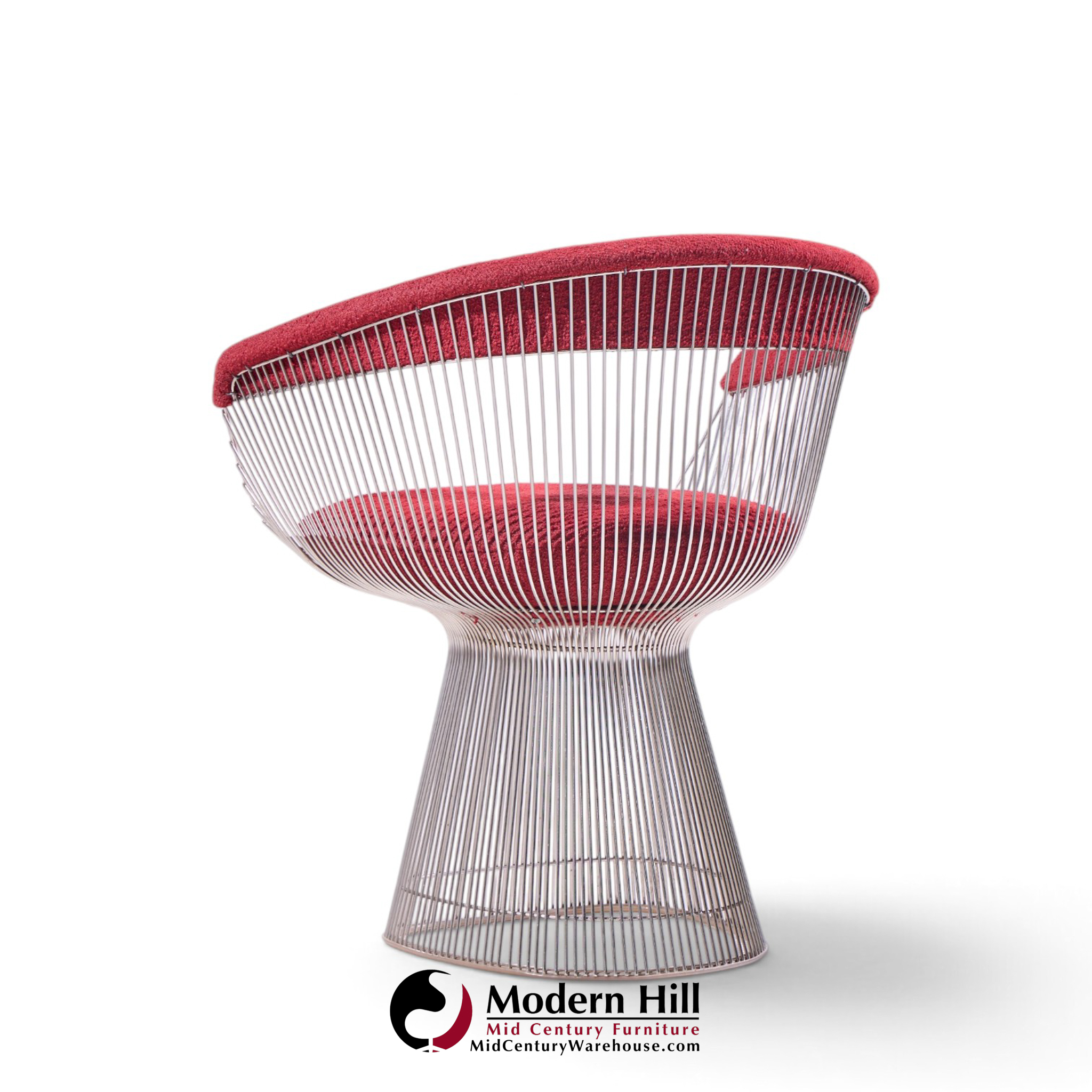 warren platner for knoll mid century dining chairs - set of 4