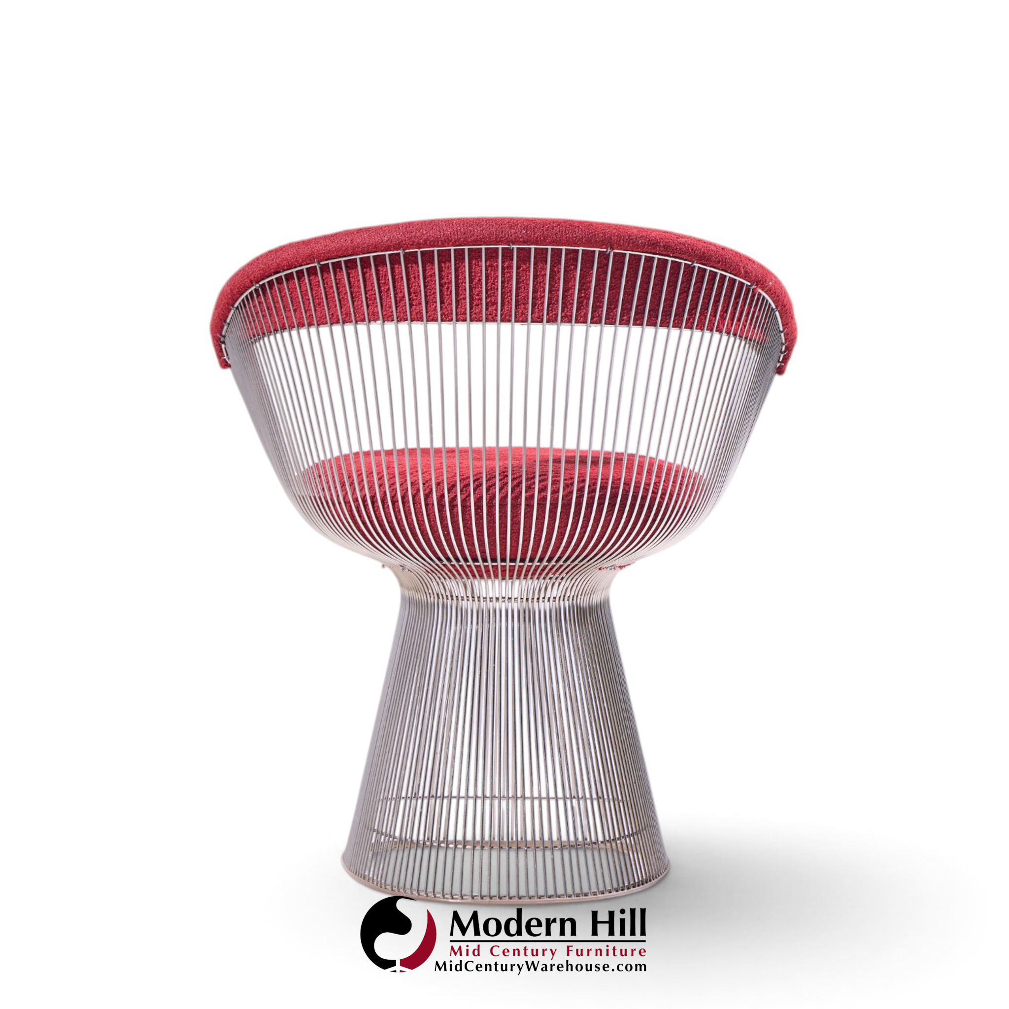 warren platner for knoll mid century dining chairs - set of 4