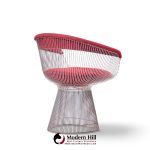 warren platner for knoll mid century dining chairs - set of 4