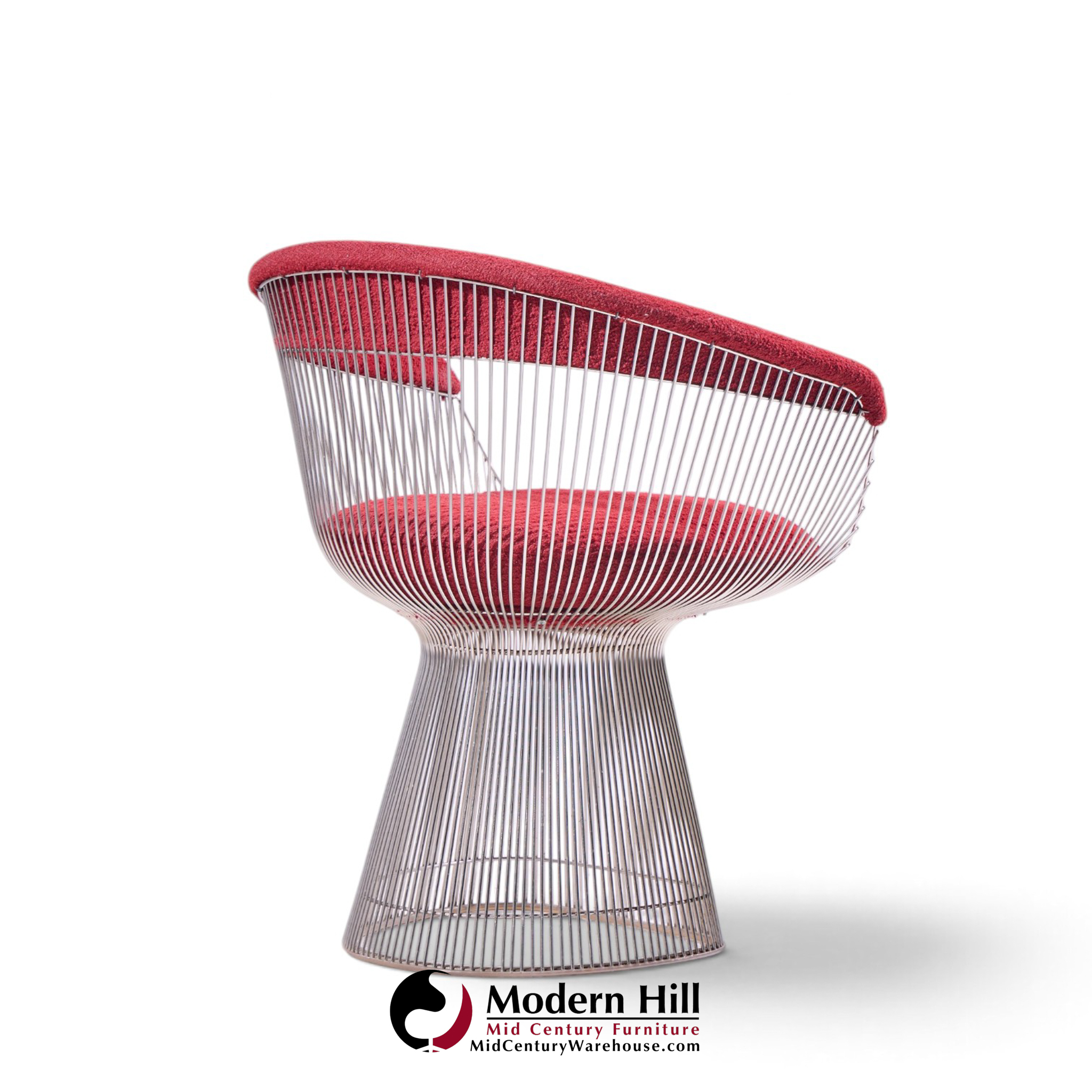 warren platner for knoll mid century dining chairs - set of 4