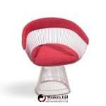 warren platner for knoll mid century dining chairs - set of 4