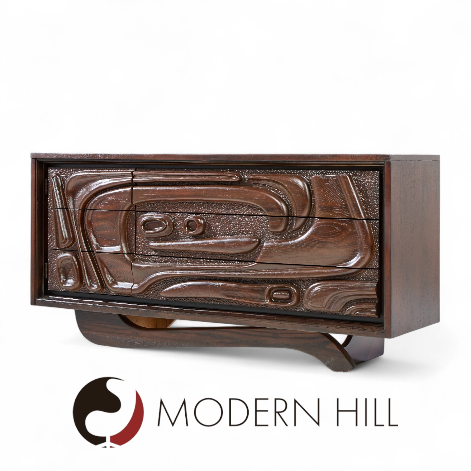 witco style pulaski oceanic mid century credenza