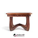 witco style pulaski oceanic mid century expanding dining table with leaf