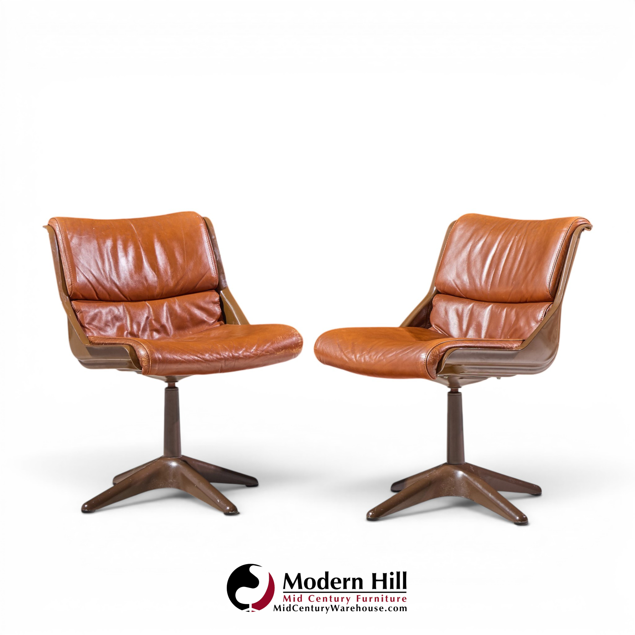 yrjö kukkapuro for haimi mid century side chairs - pair