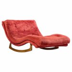 adrian pearsall for craft associates mid century rocking wave chaise lounge chair