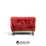 adrian pearsall for craft associates mid century rocking wave chaise lounge chair
