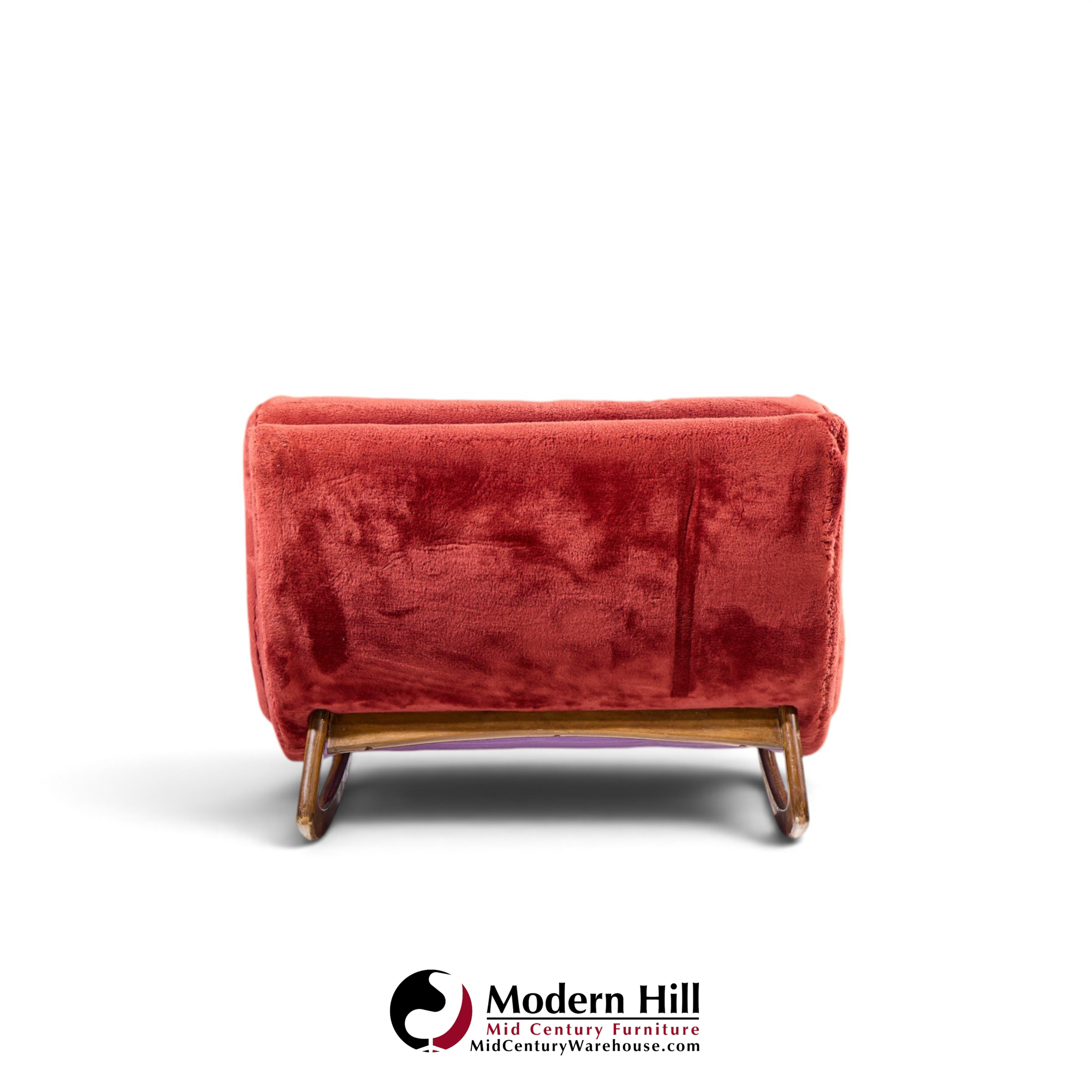 adrian pearsall for craft associates mid century rocking wave chaise lounge chair