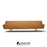 adrian pearsall for craft associates mid century walnut gondola sofa