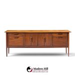 alma castilian mid century walnut credenza