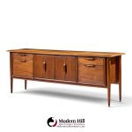 alma castilian mid century walnut credenza