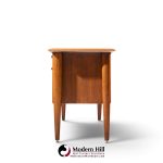 alma castilian mid century walnut credenza