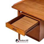 arne vodder for sibast mid century danish teak executive desk