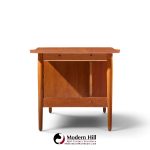 arne vodder for sibast mid century danish teak executive desk