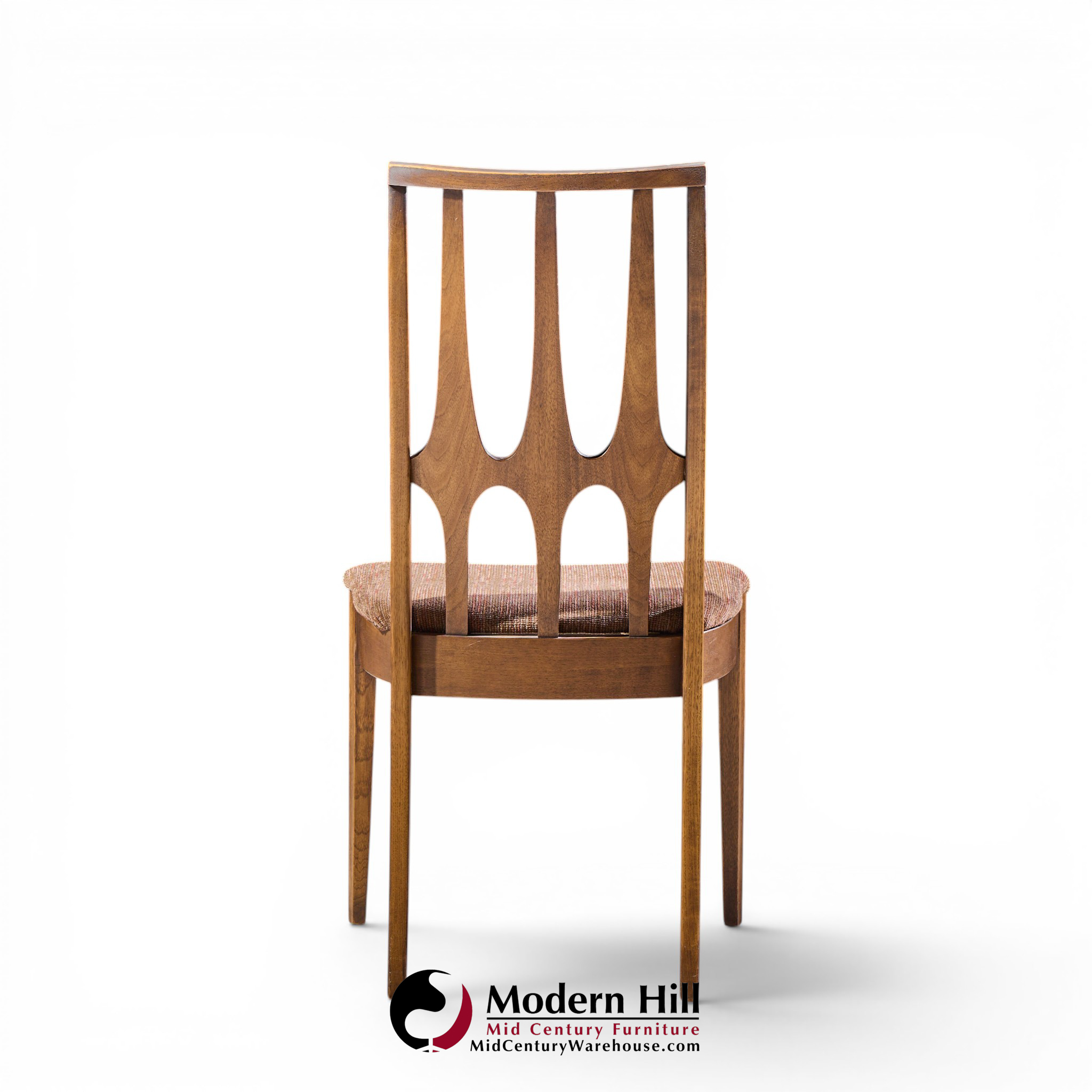 broyhill brasilia mid century dining chair sides - set of 4