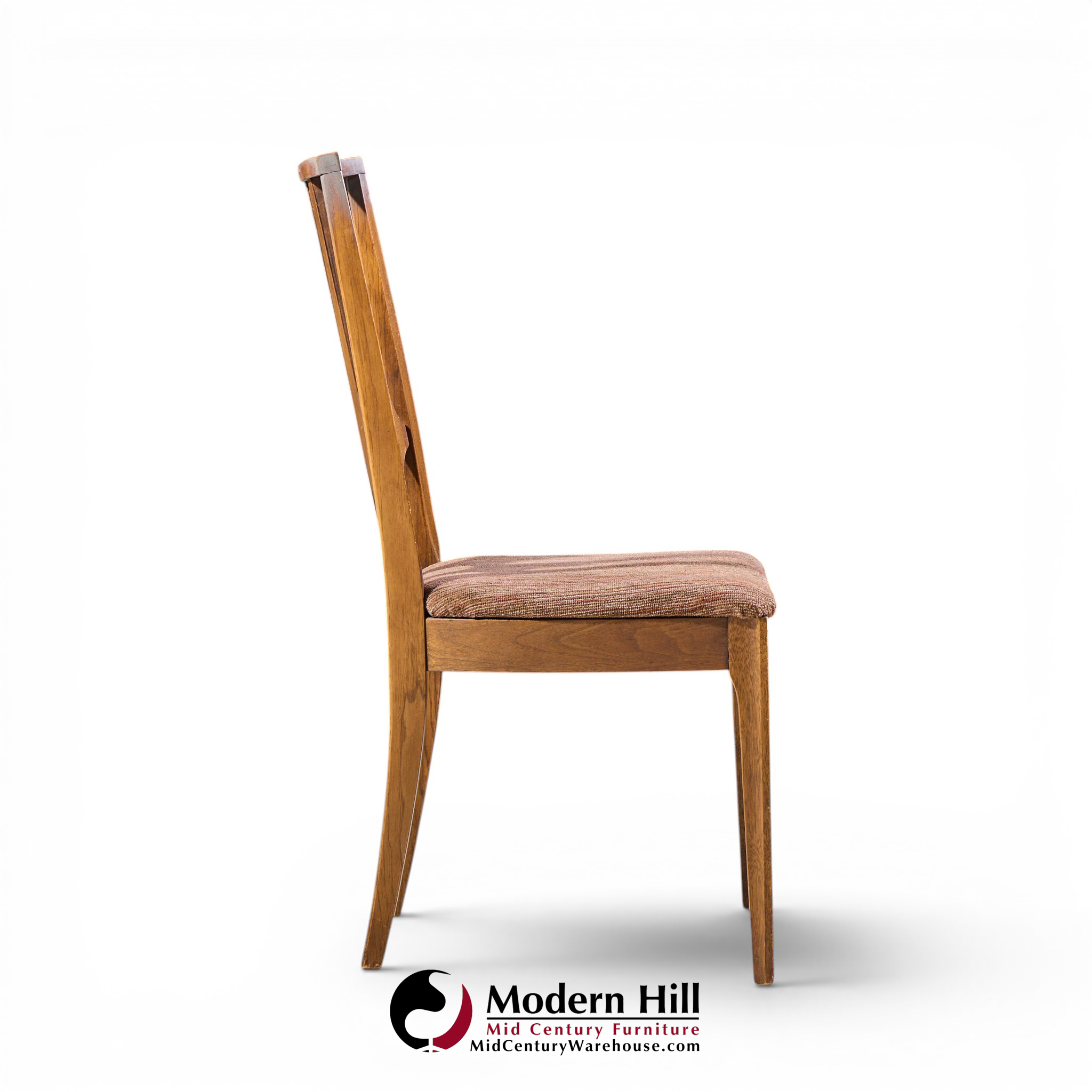 broyhill brasilia mid century dining chair sides - set of 4