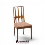 broyhill brasilia mid century dining chair sides - set of 4