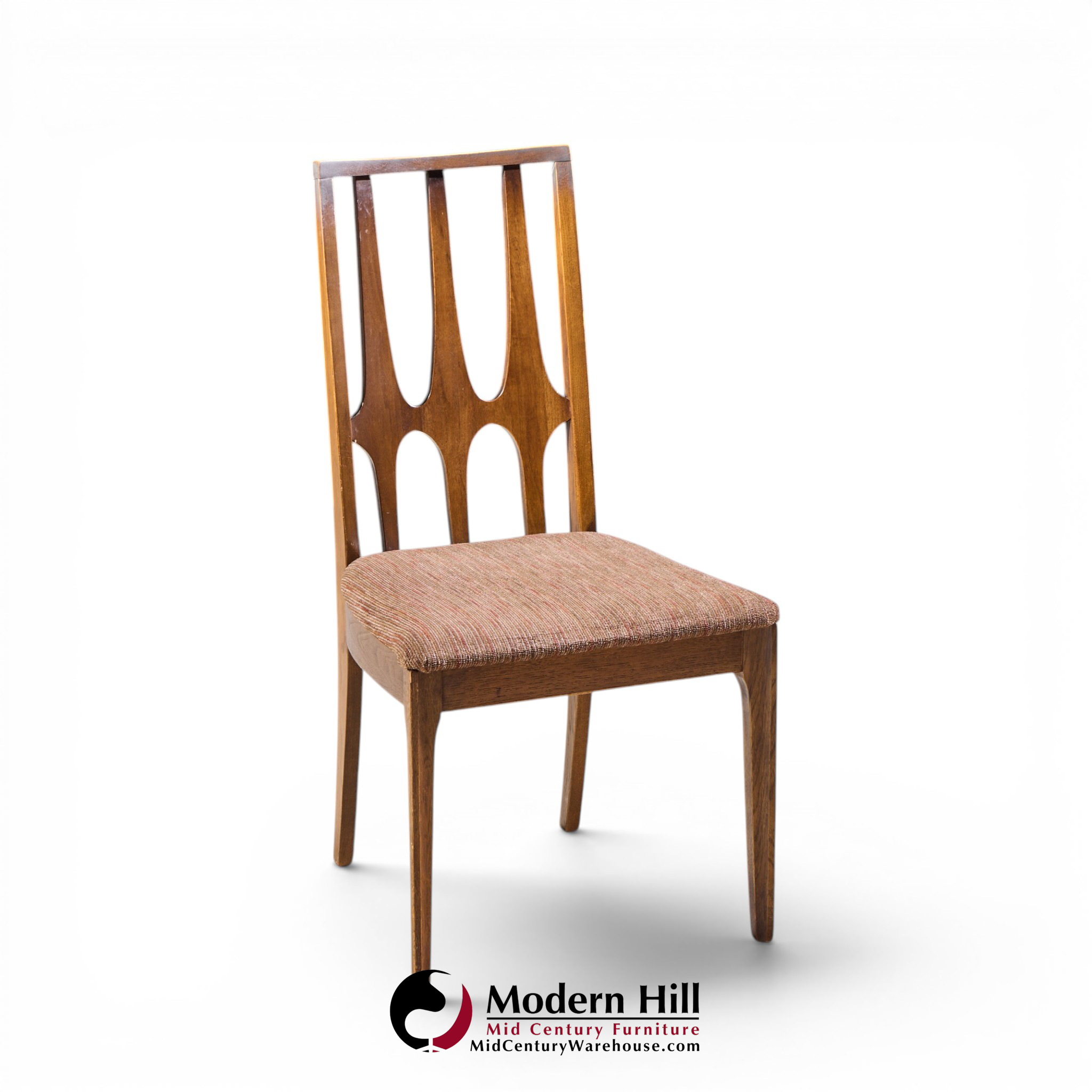 broyhill brasilia mid century dining chair sides - set of 4