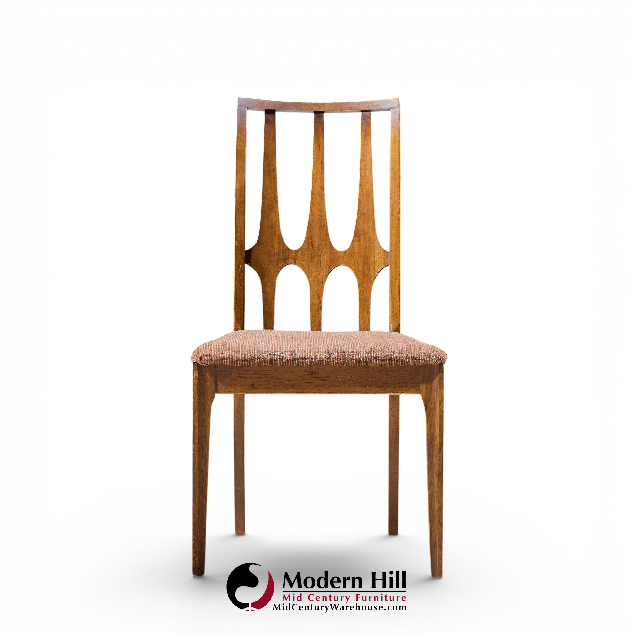 broyhill brasilia mid century dining chair sides - set of 4