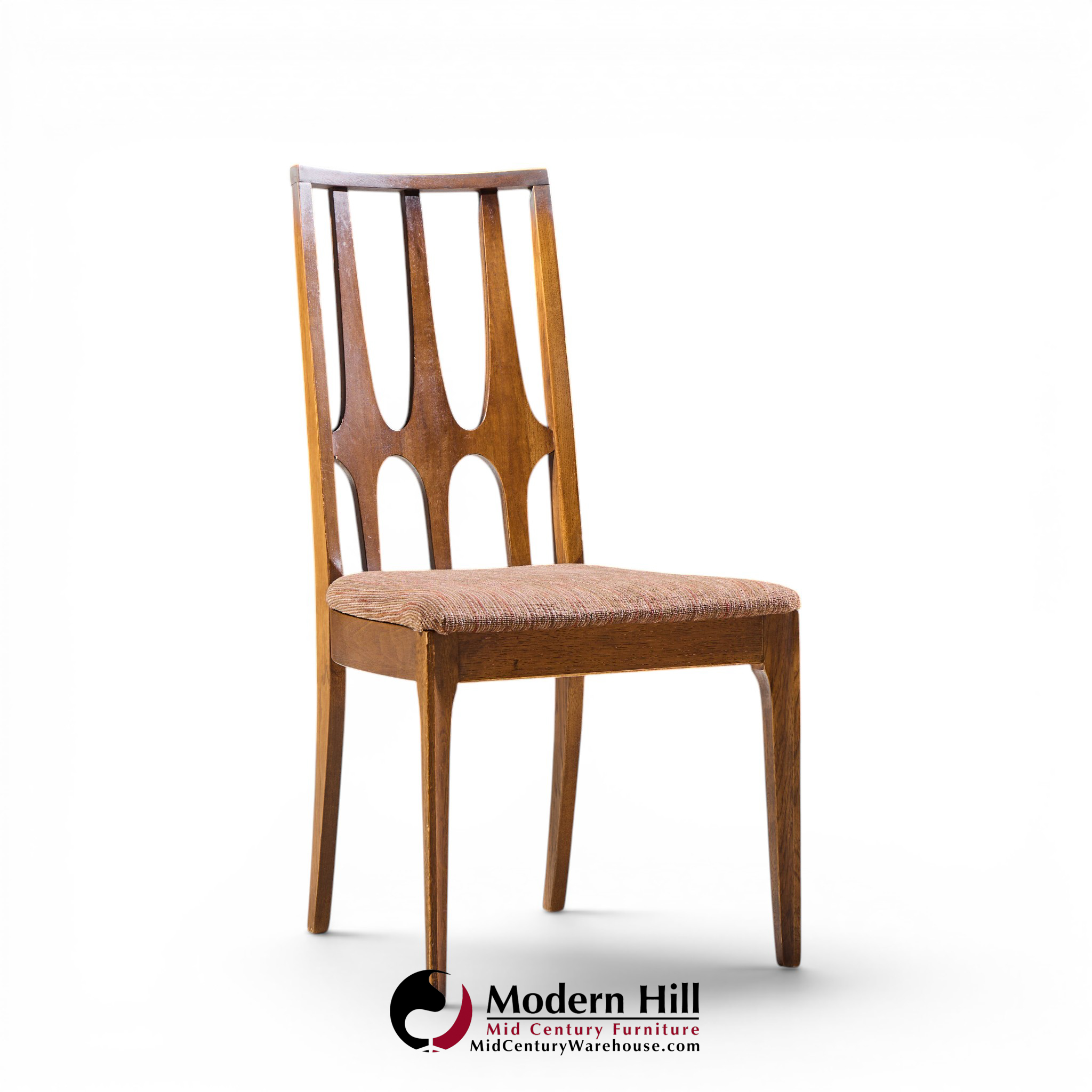 broyhill brasilia mid century dining chair sides - set of 4