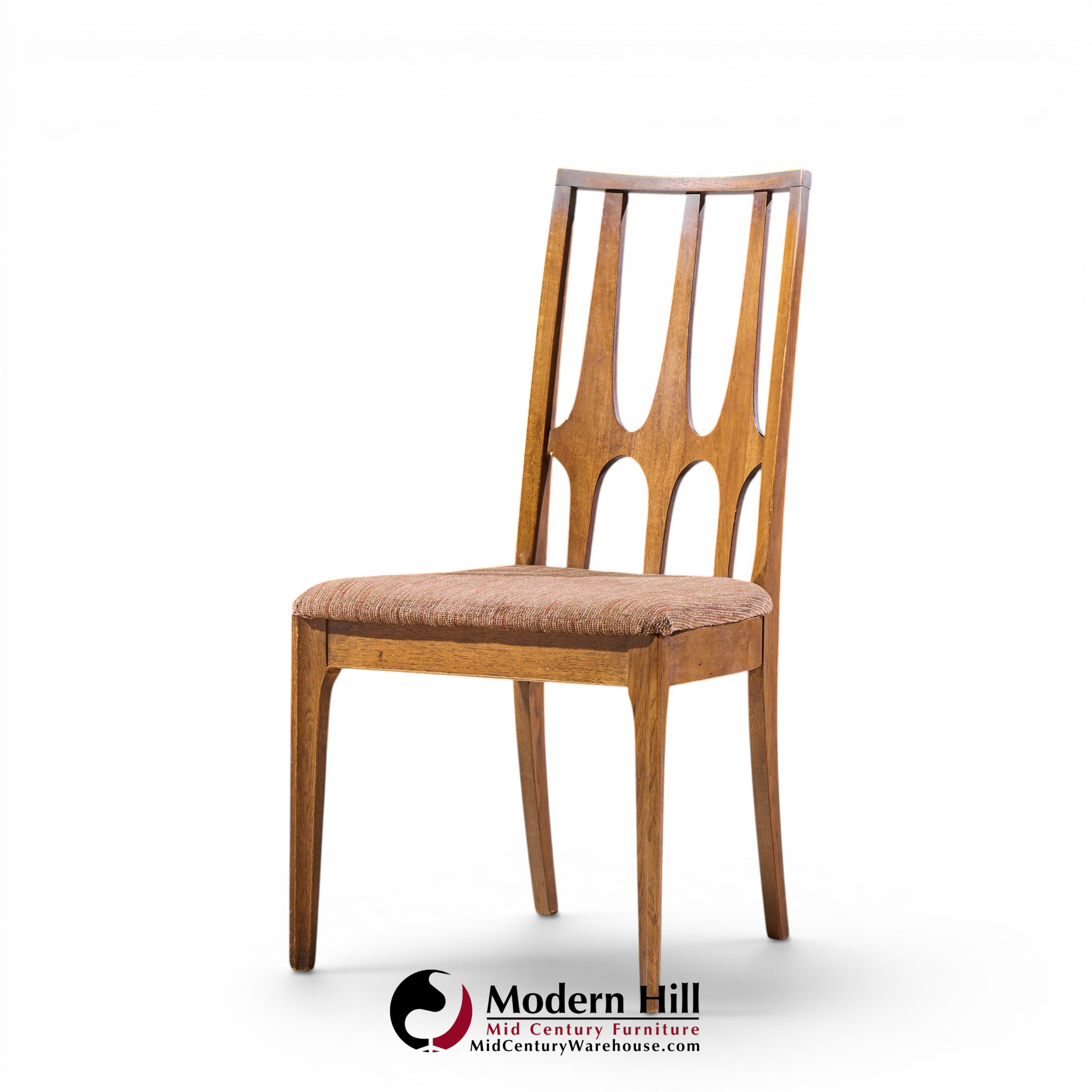 broyhill brasilia mid century dining chair sides - set of 4
