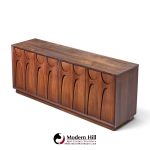 broyhill brasilia mid century walnut credenza