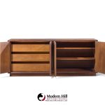 broyhill brasilia mid century walnut credenza